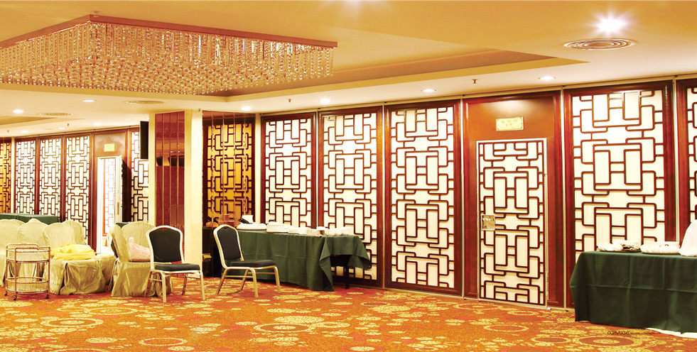 廣州華師粵海酒店活動隔斷安裝項(xiàng)目